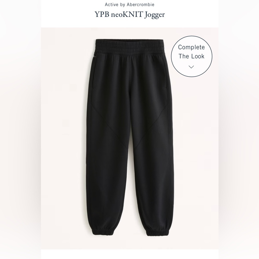 YPB neoKNIT joggers in Onyx